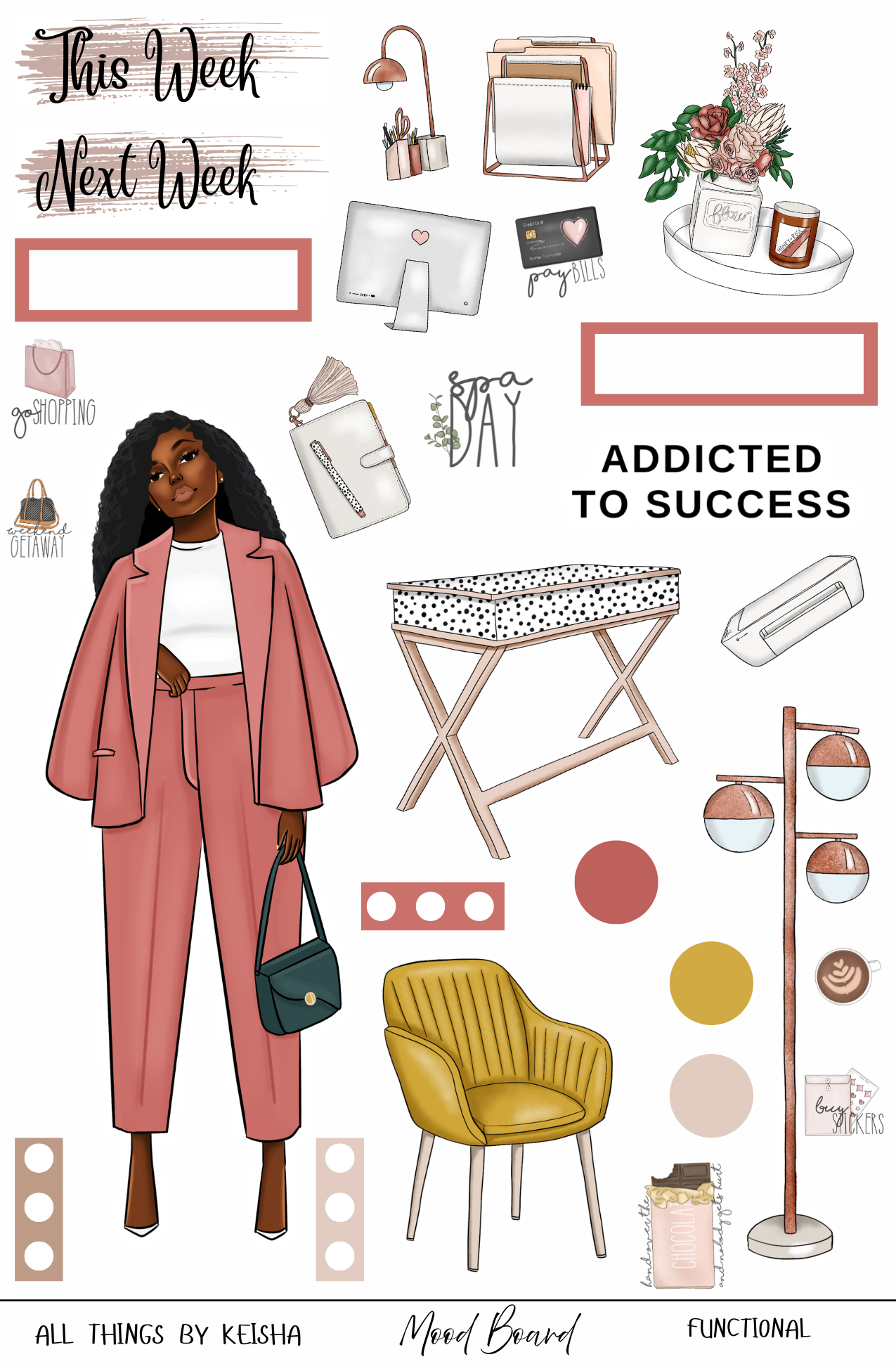 MOOD BOARD 2 FUNCTIONAL KIT