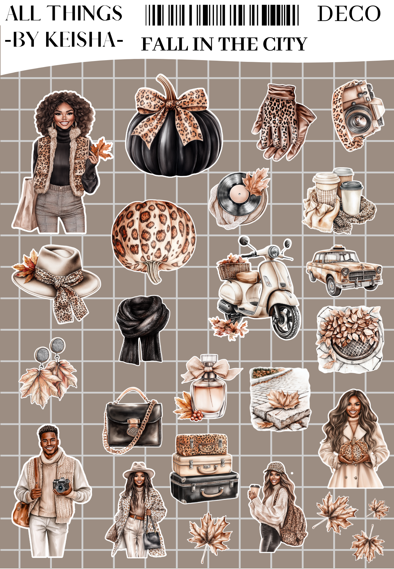 FALL IN THE CITY - JOURNAL PACK