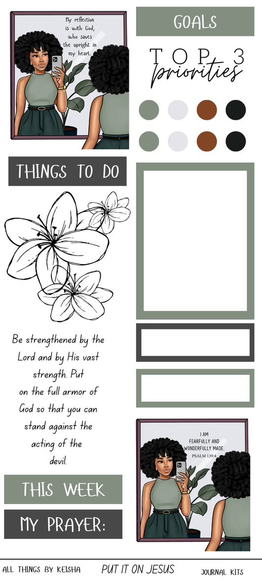 PUT IT ON JESUS- JOURNAL KIT