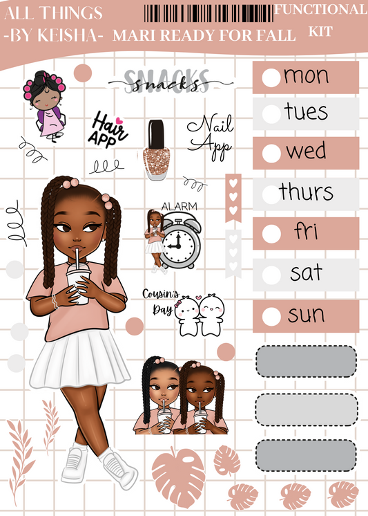 GLAM KIDS- READY FOR FALL FUNCTIONAL KITS