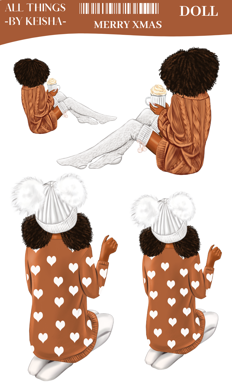 MERRY XMAS DOLL