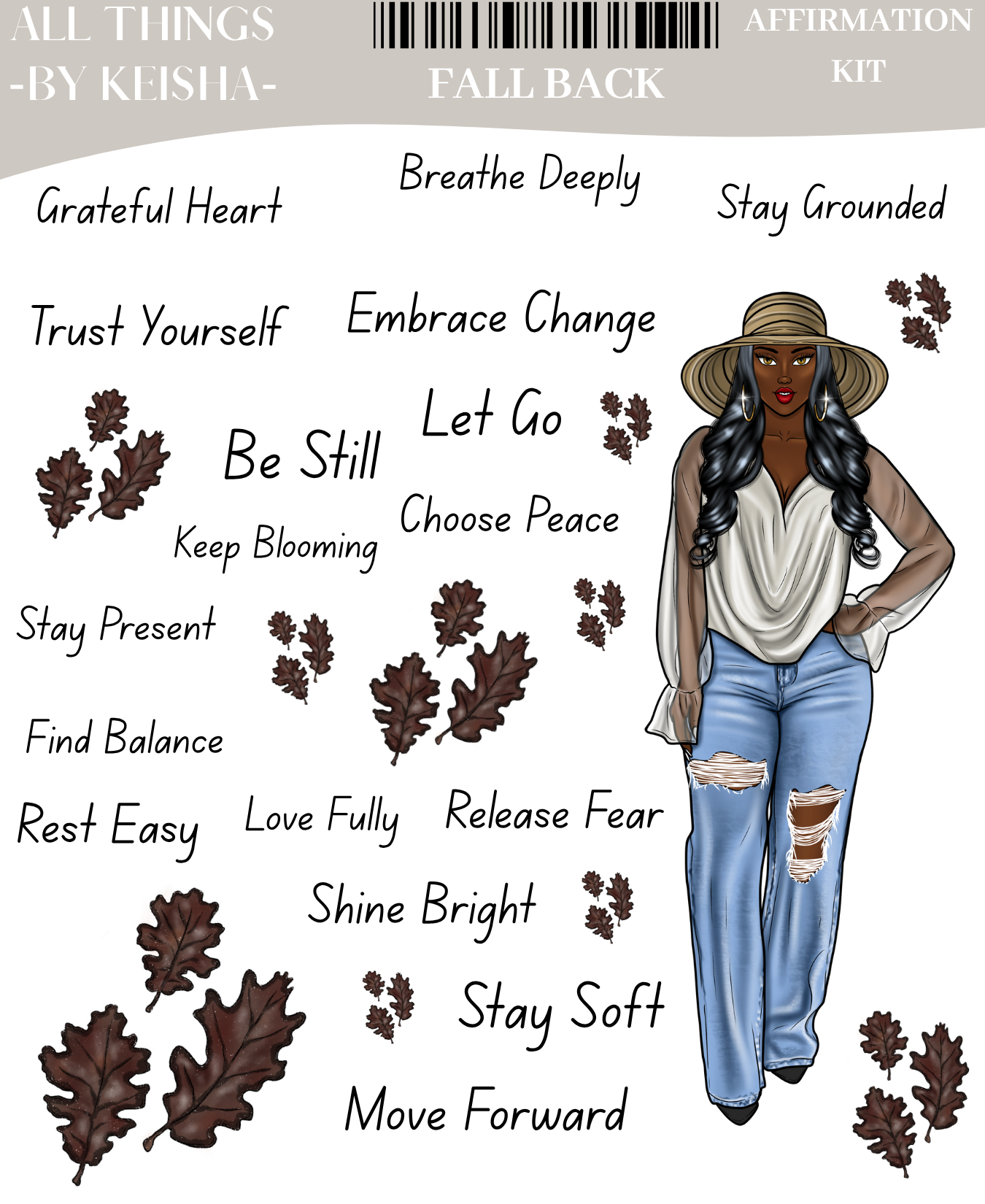 FALL BACK AFFIRMATION KIT