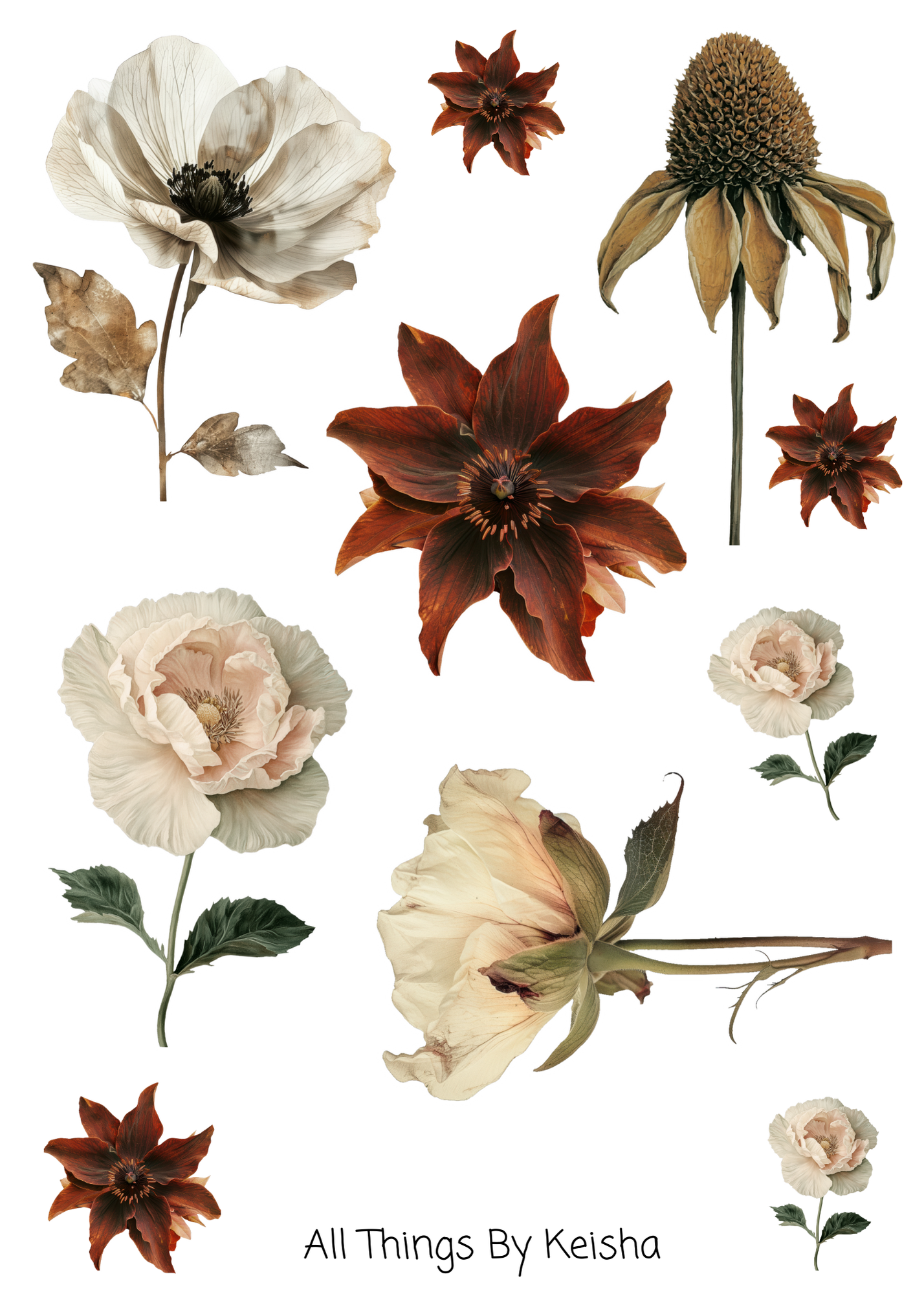 MUTED ELEGANCE FLORAS