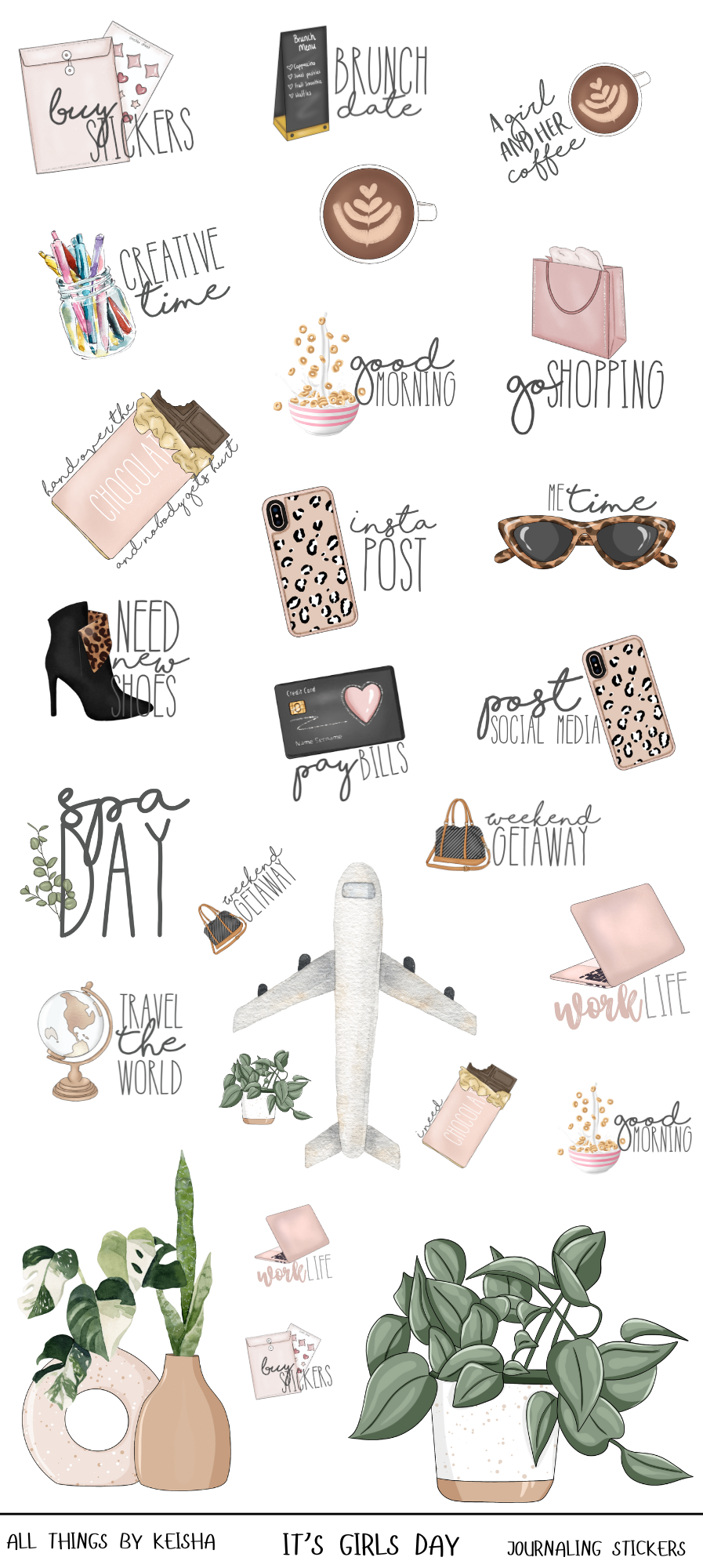 IT'S GIRLS DAY - JOURNAL PACK