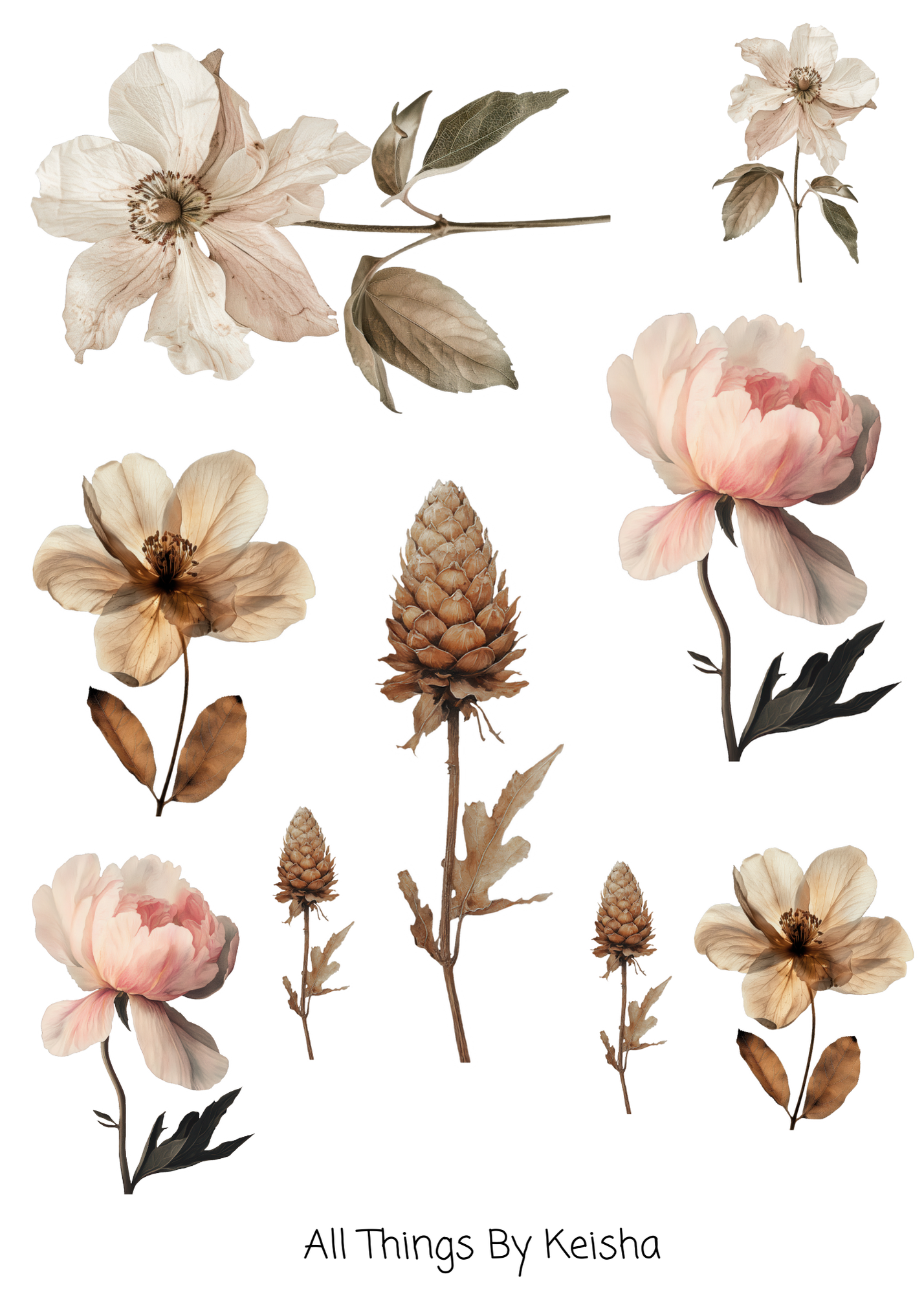 MUTED ELEGANCE FLORAS