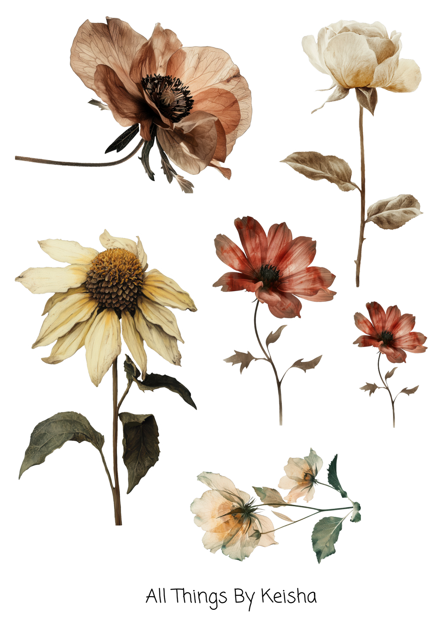 MUTED ELEGANCE FLORAS