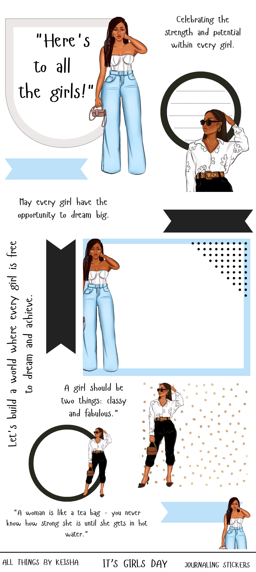 IT'S GIRLS DAY - JOURNAL PACK