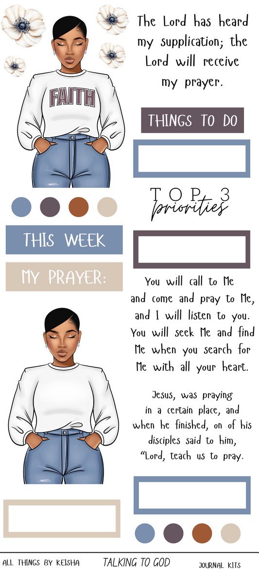 TALKING TO GOD - JOURNAL KIT