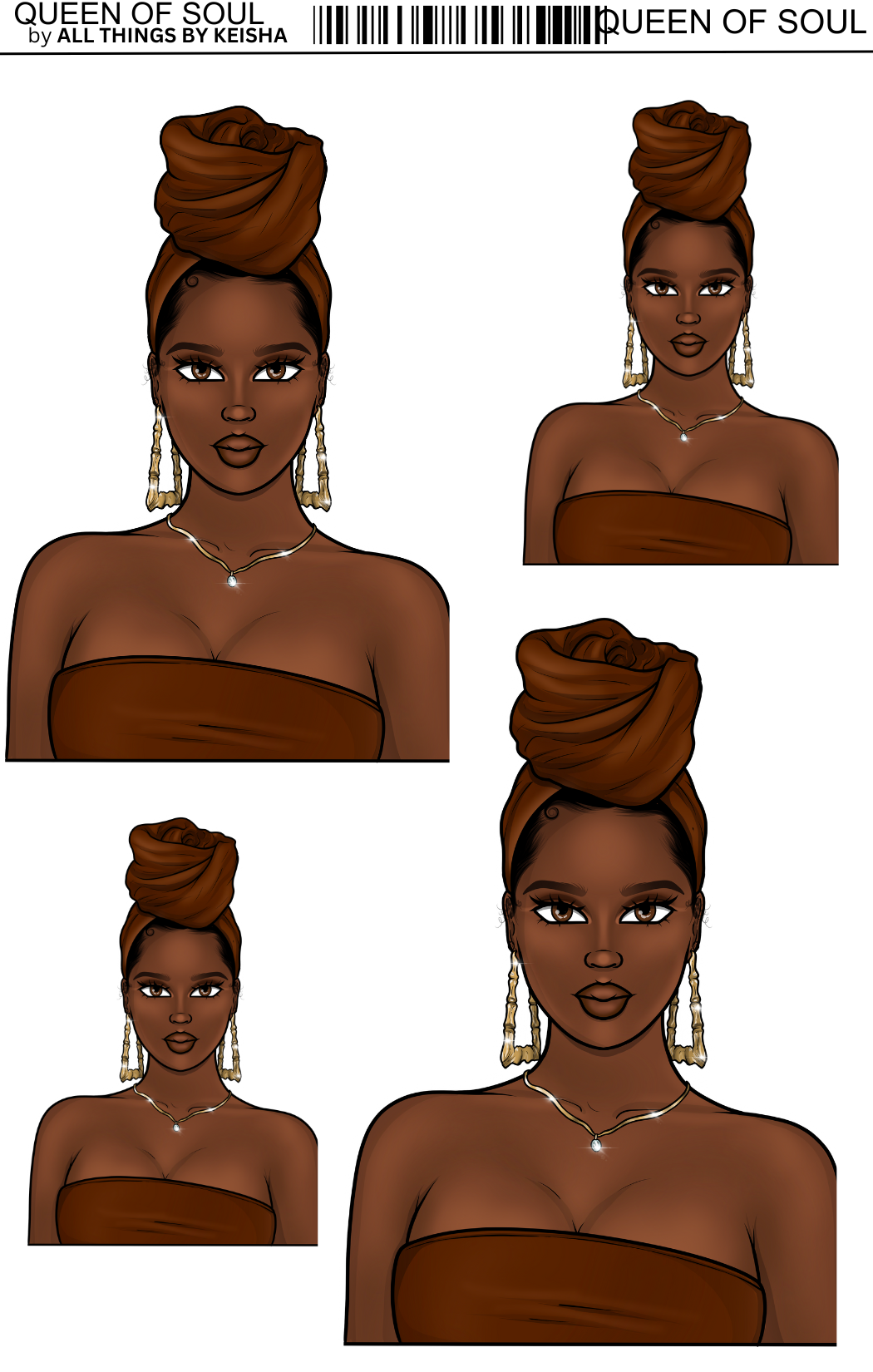 QUEEN OF SOUL FASHION DOLLS