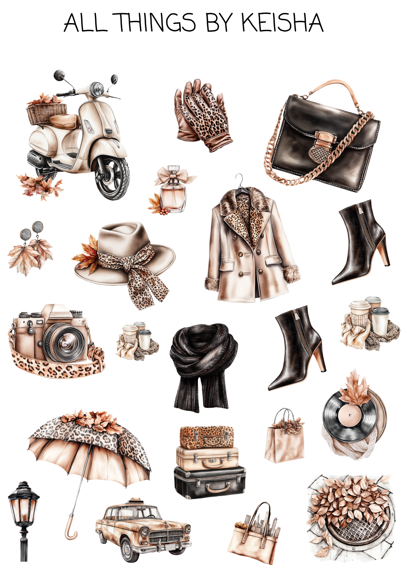 FALL IN THE CITY STICKER BOOK