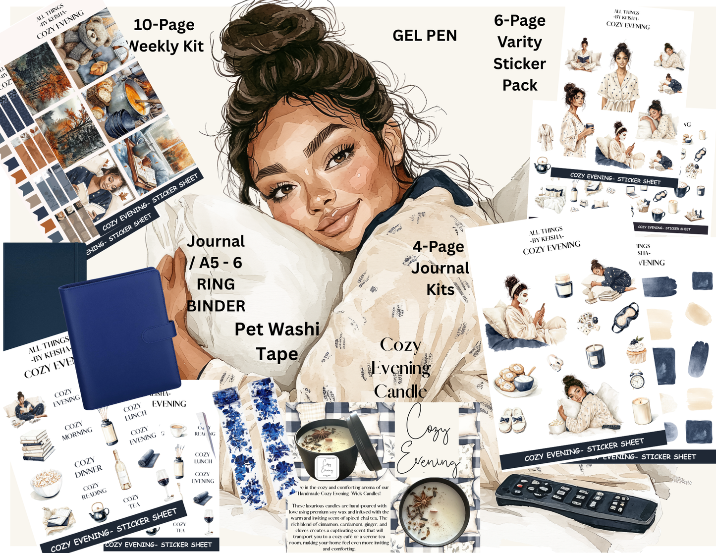 COZY EVENING - FULL PLANNER BOX