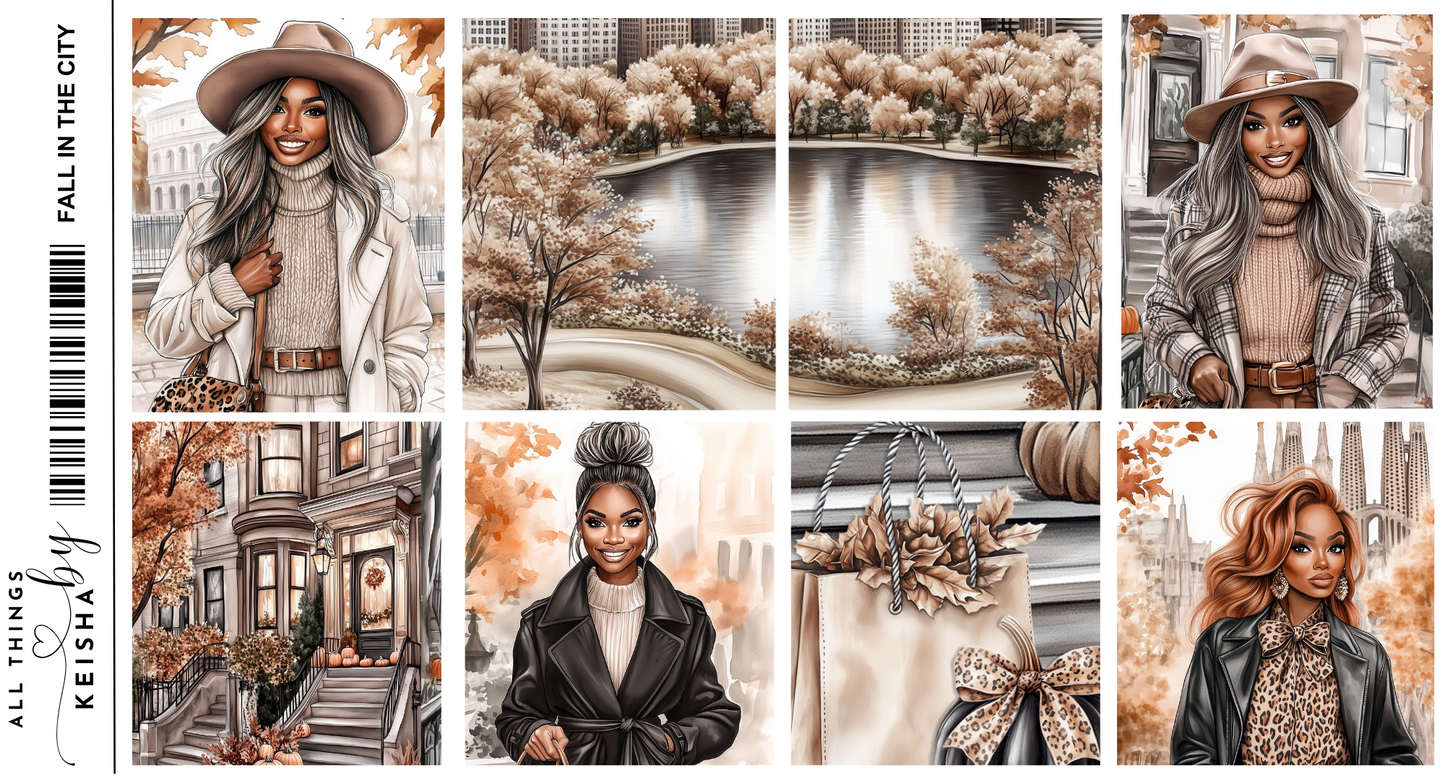 FALL IN THE CITY- PLANNER ULTIMATE COLLECTION