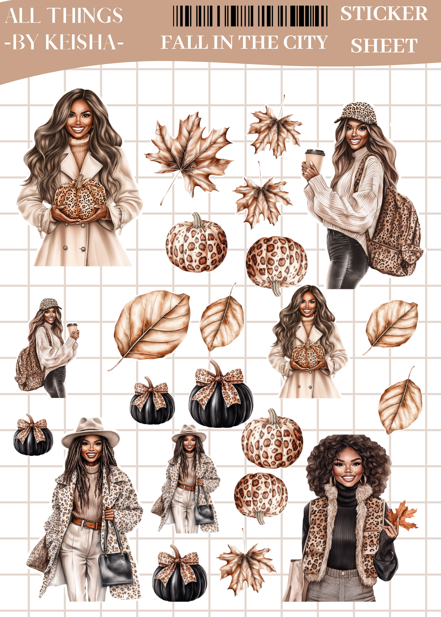 FALL IN THE CITY- PLANNER ULTIMATE COLLECTION