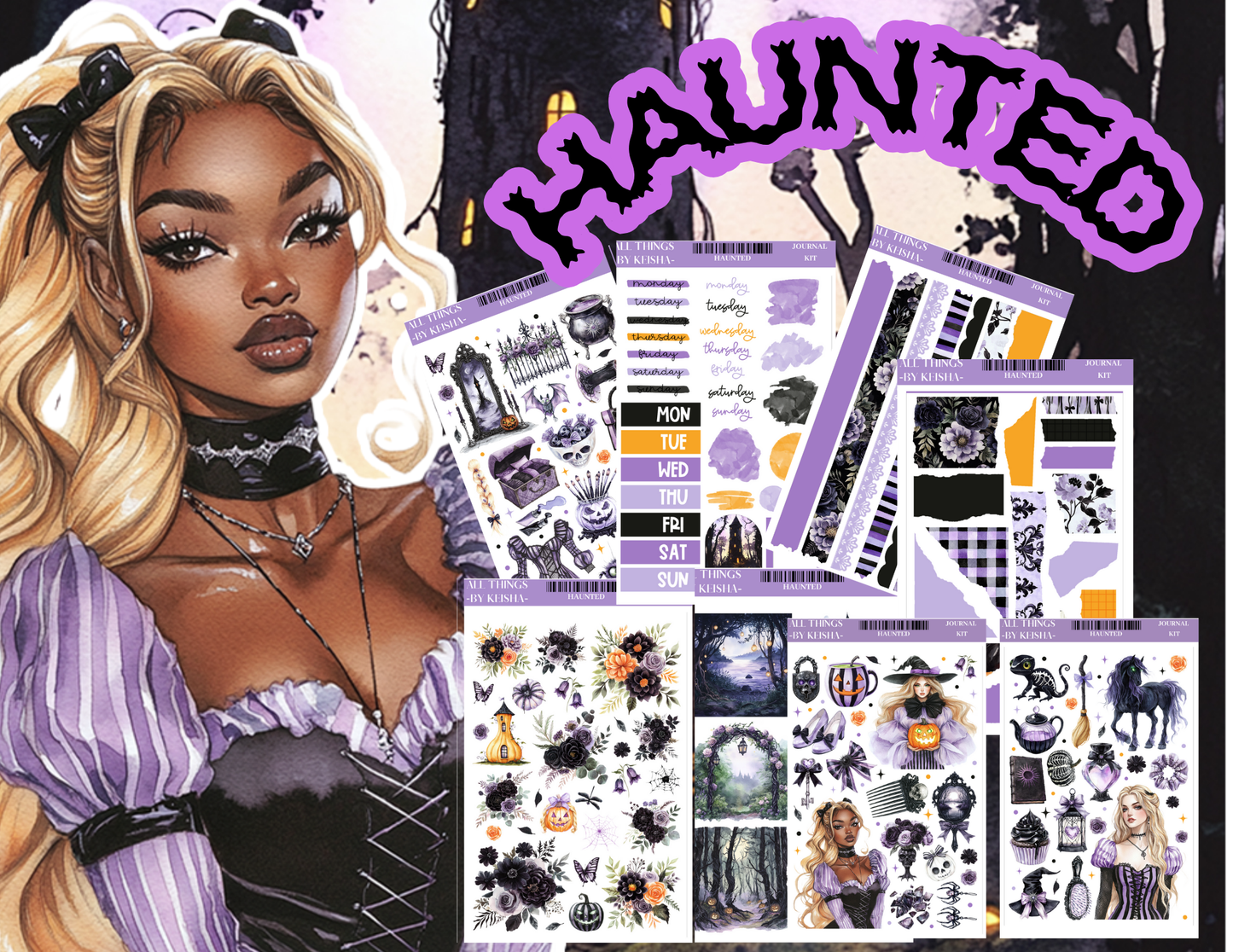 HAUNTED PRINTABLE