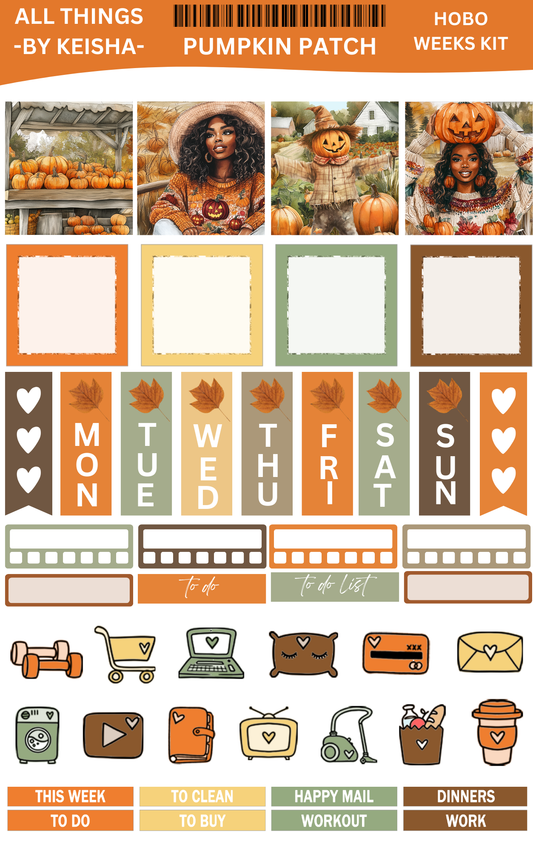 PUMPKIN PATCH HOBO WEEKS KIT