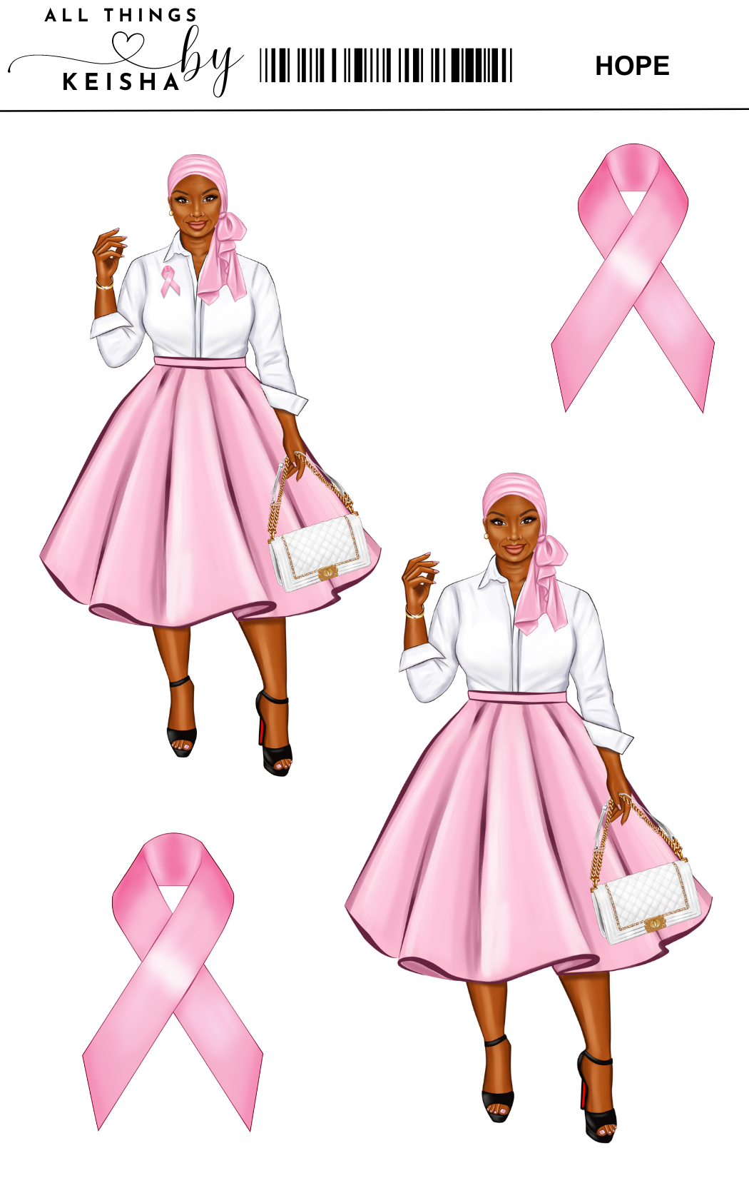 HOPE - BREAST CANCER DOLLS