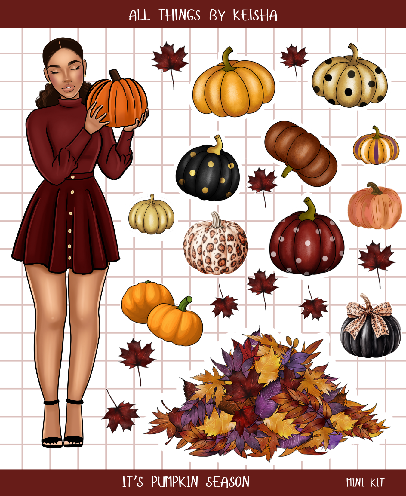IT'S PUMPKIN SEASON MINI KIT