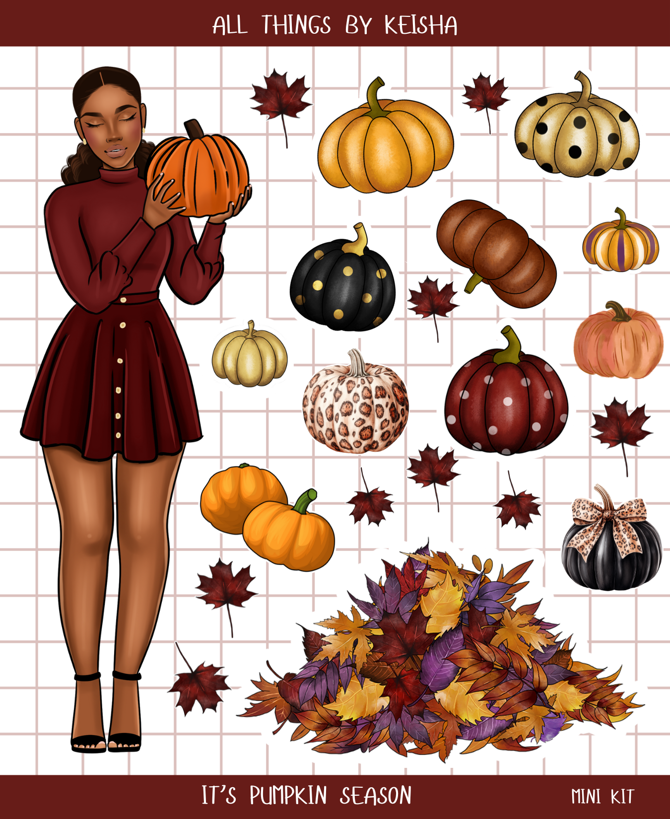 IT'S PUMPKIN SEASON MINI KIT
