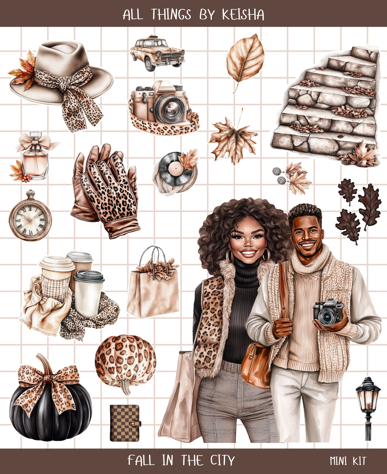 FALL IN THE CITY MINI KIT