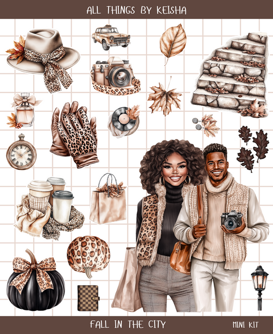 FALL IN THE CITY MINI KIT