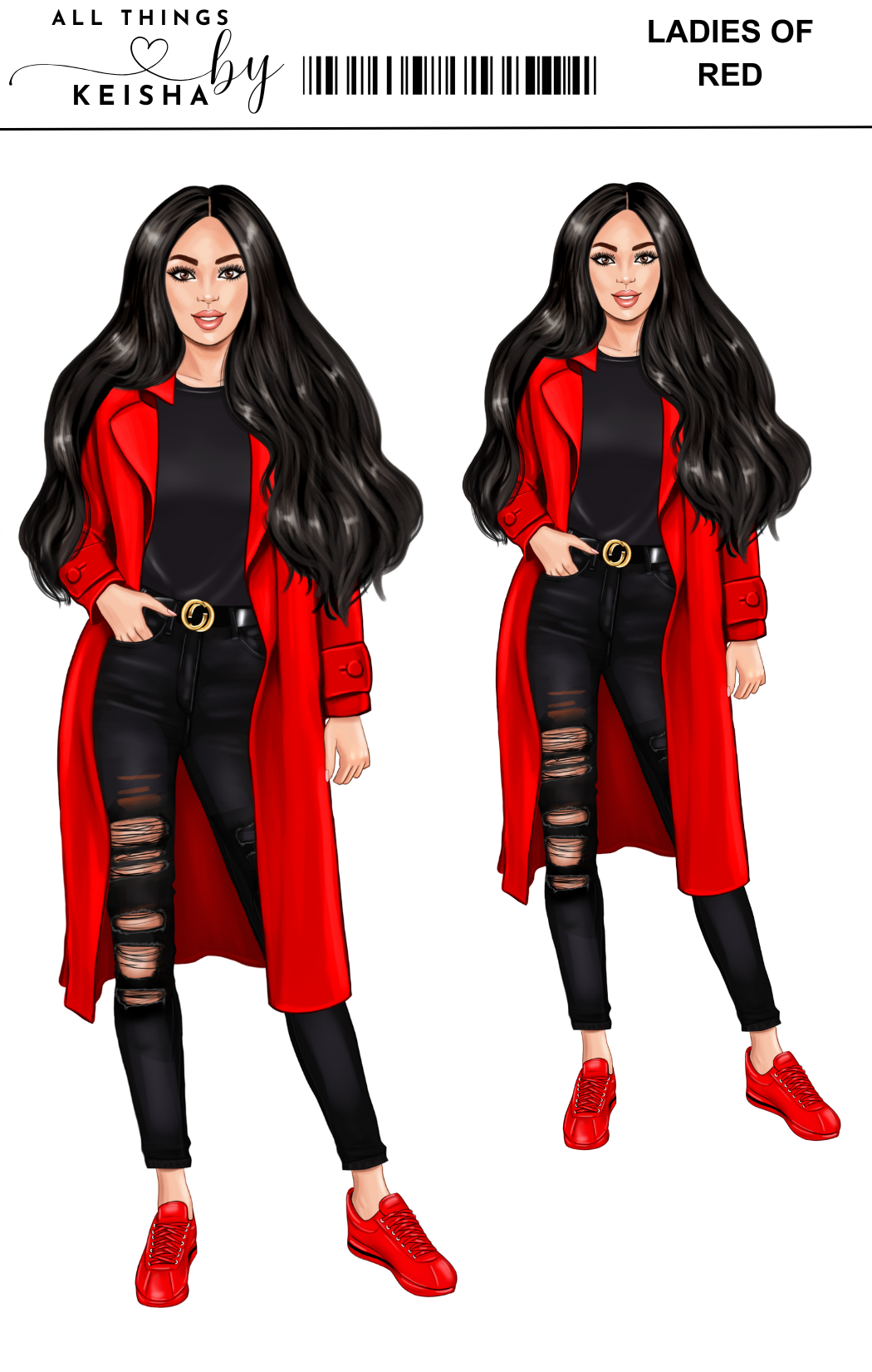 LADIES IN RED - LIGHT