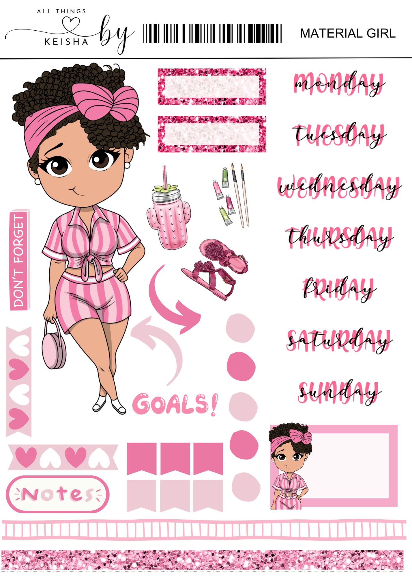 KEKE'S SQUAD - MATERIAL GIRL LIGHT