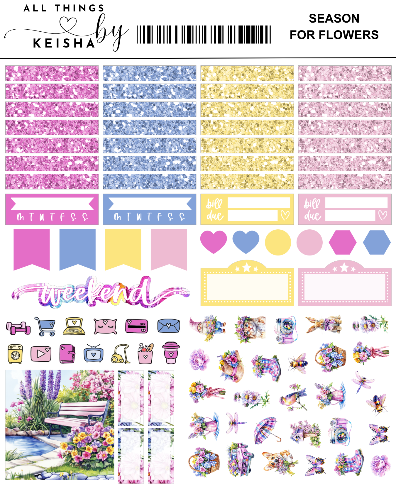 SEASON FOR FLOWERS WEEKLY KIT