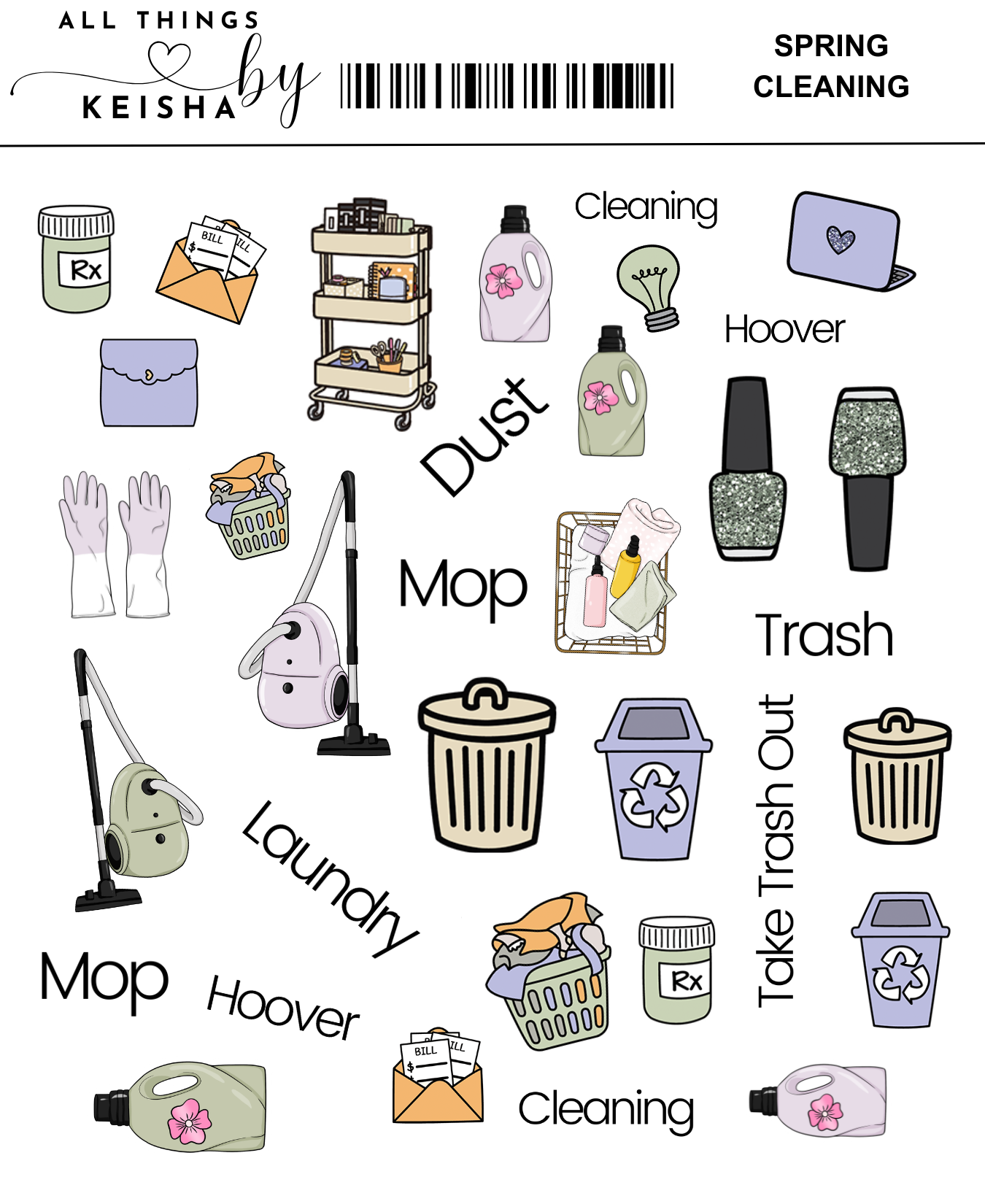 SPRING CLEANING WEEKLY KIT