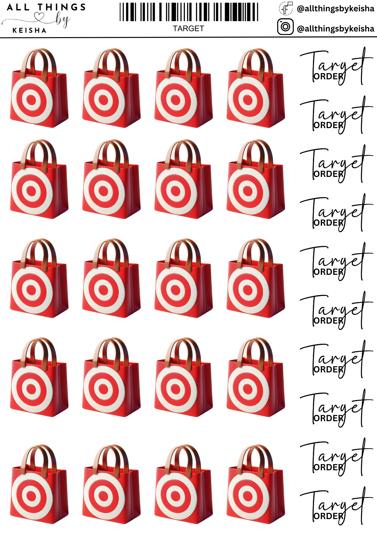 TARGET ORDER