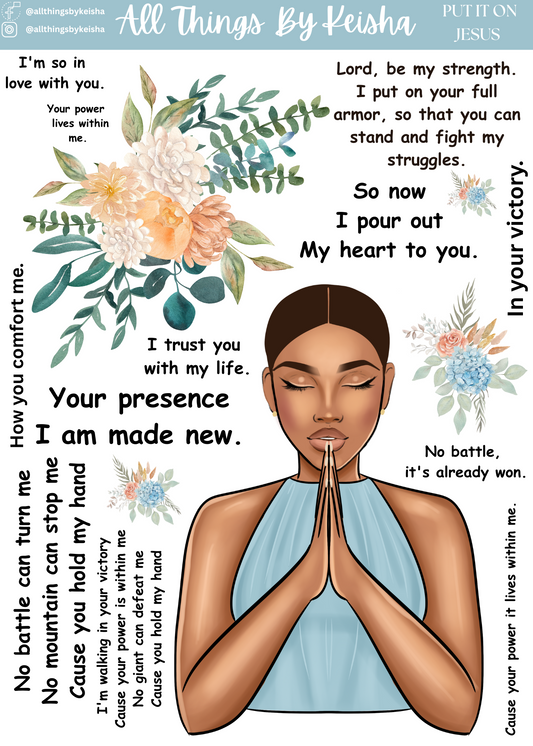 PUT ITON JESUS AFFIRMATION KIT