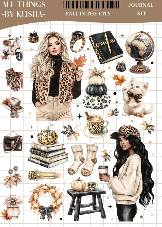 FALL IN THE CITY JOURNAL KIT