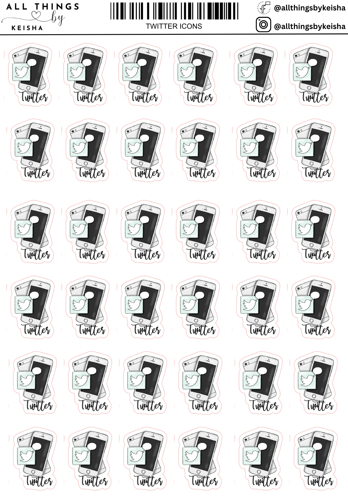 TWITTER ICONS