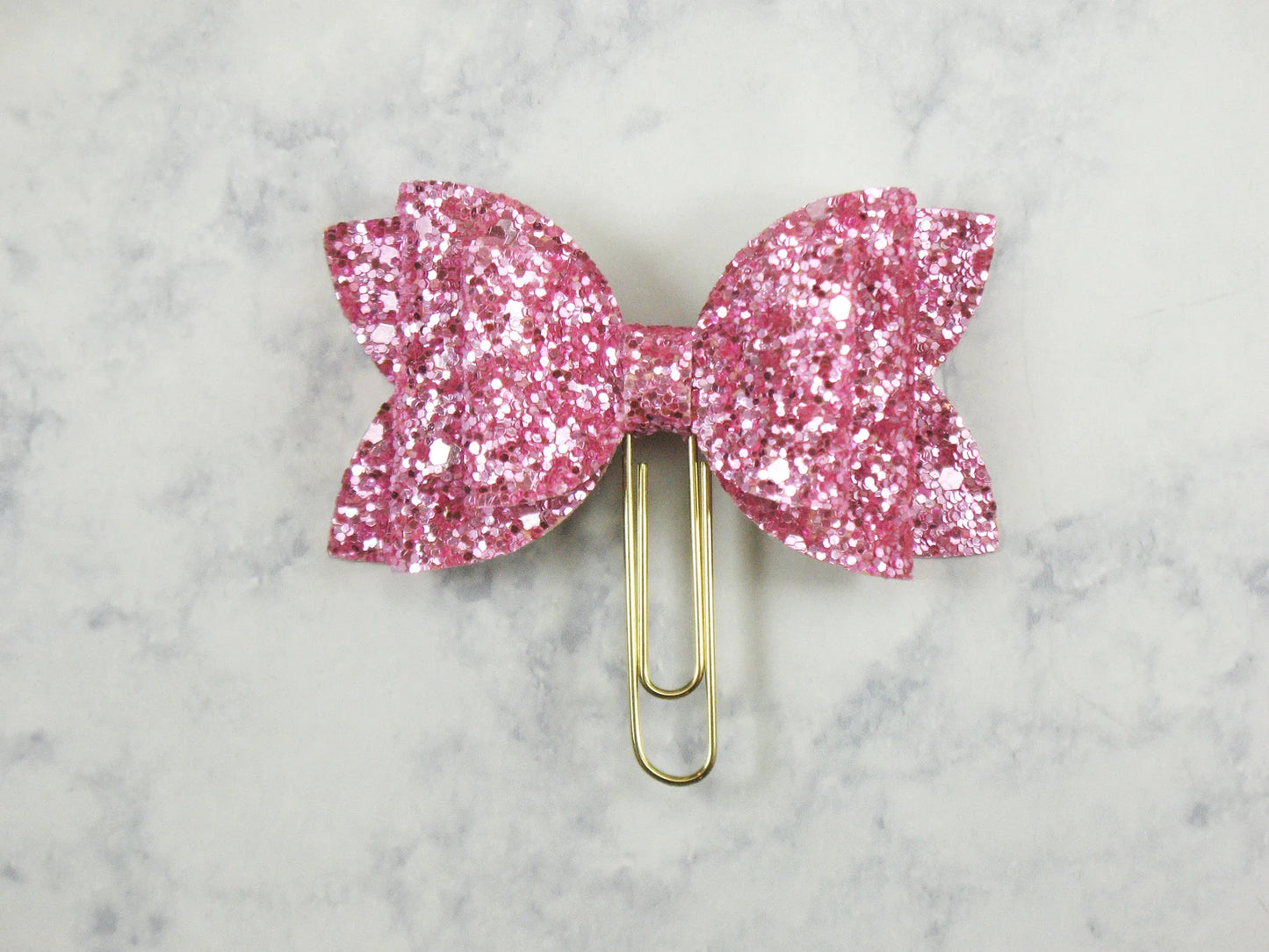 SHINE ON ME GLITTER PAPER CLIP BOWS