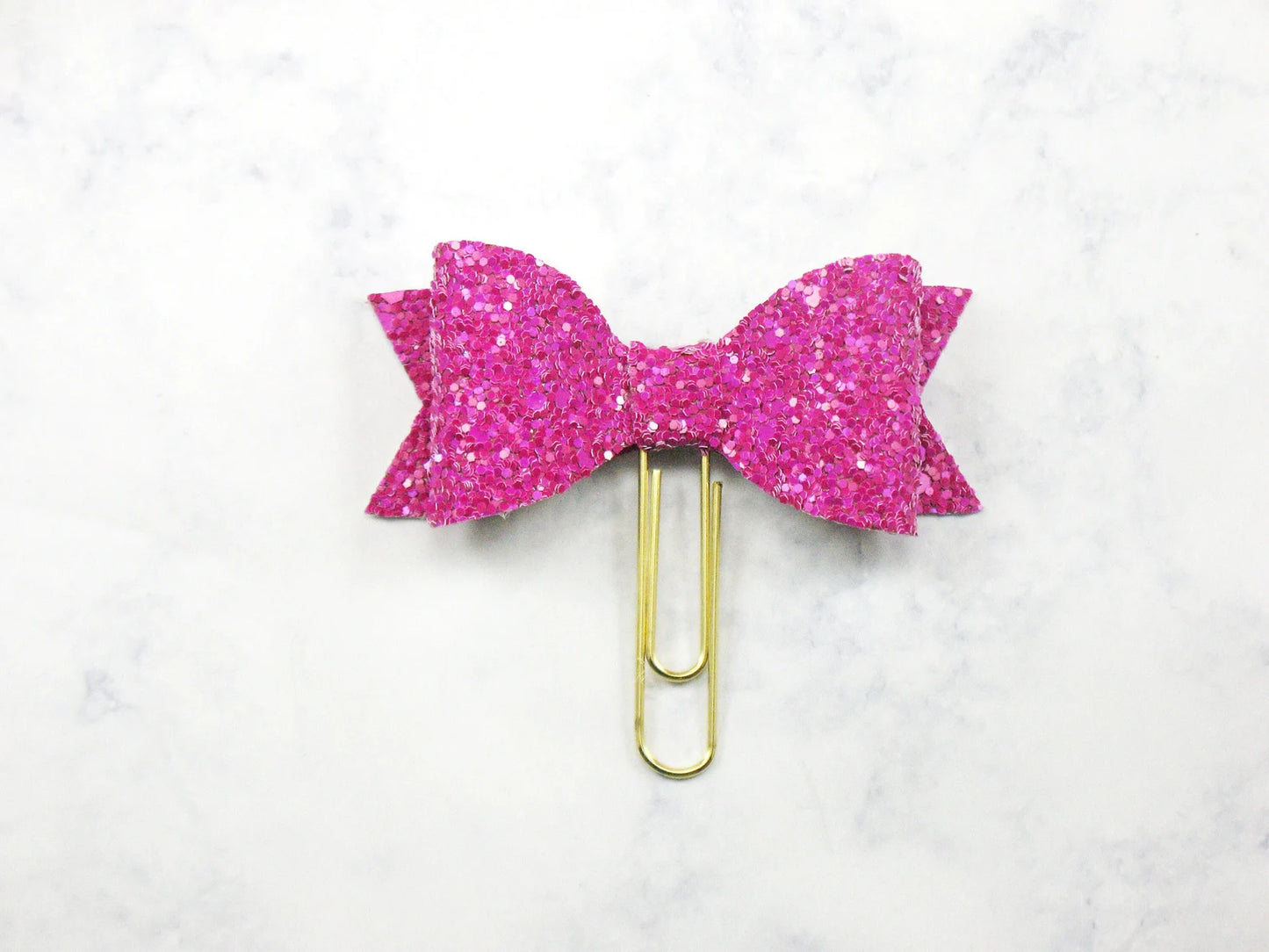 SHINE ON ME GLITTER PAPER CLIP BOWS