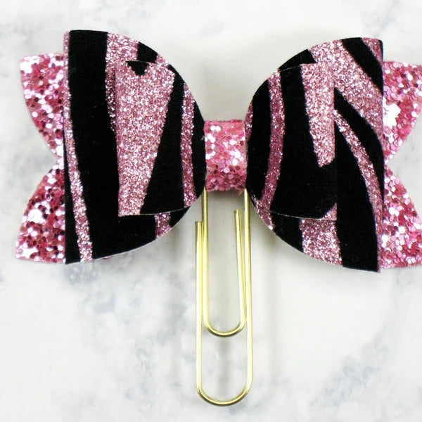 SHINE ON ME GLITTER PAPER CLIP BOWS
