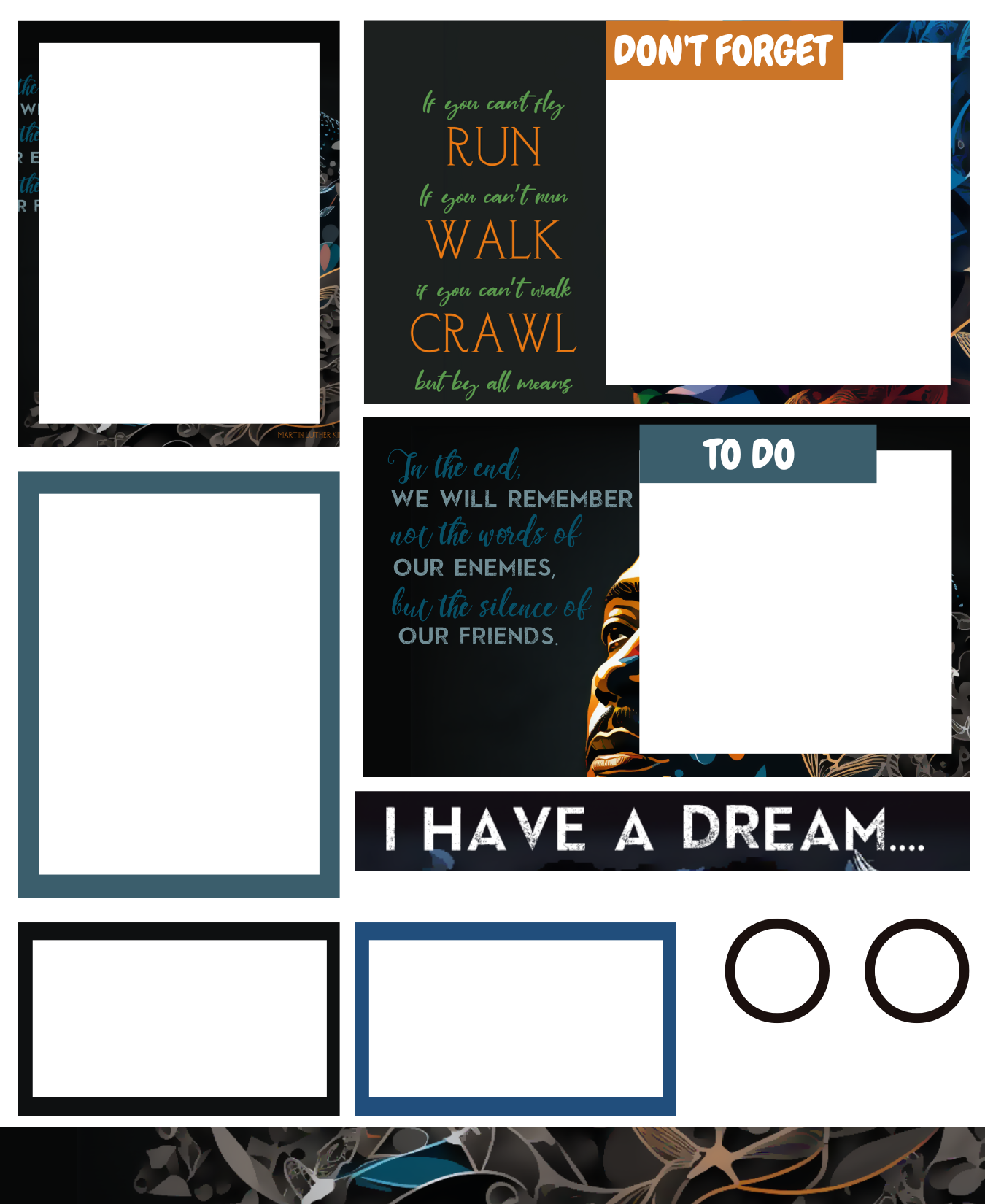 I HAVE A DREAM THEMED PACK