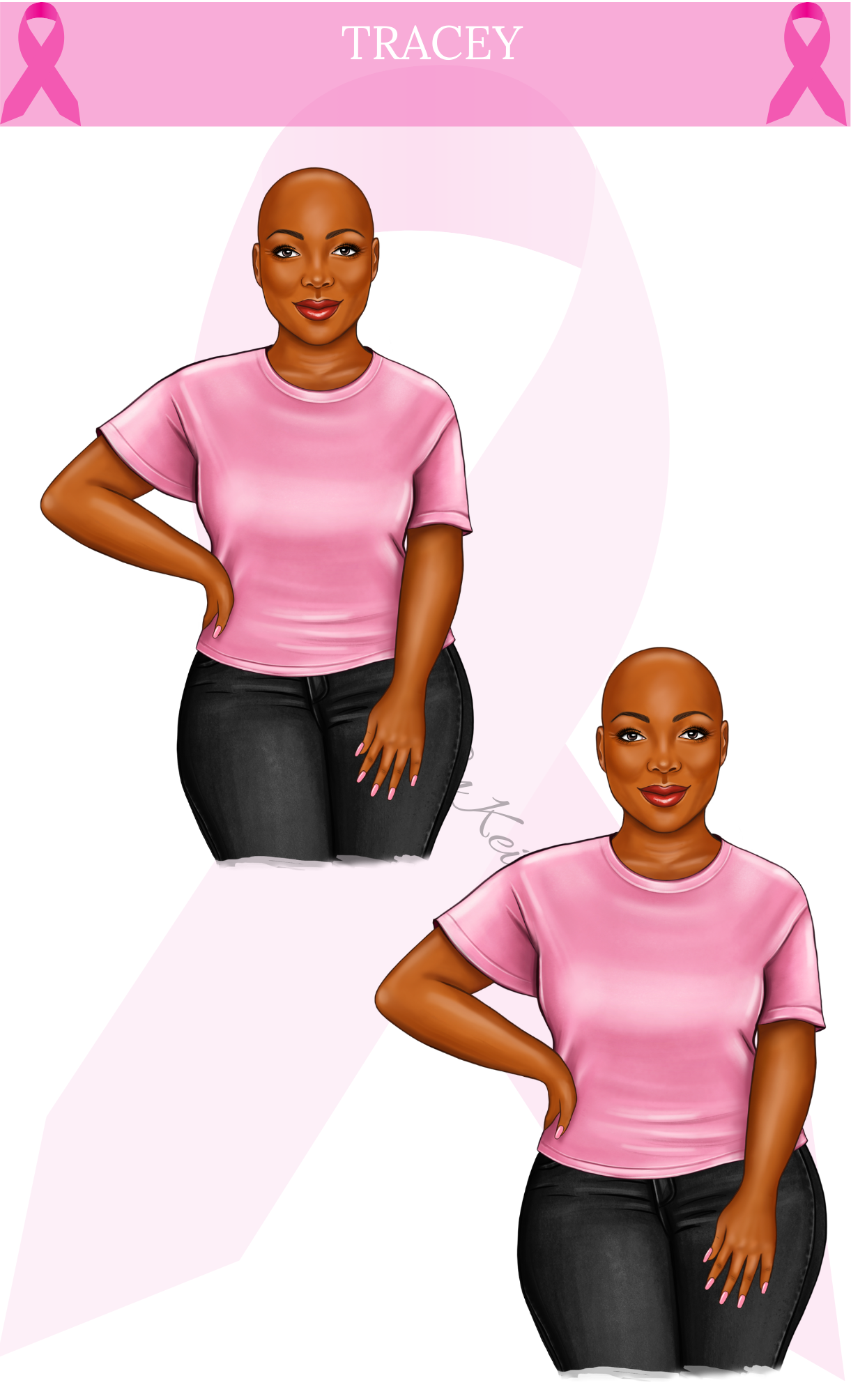 TRACEY PLANNER GIRL STICKER SET