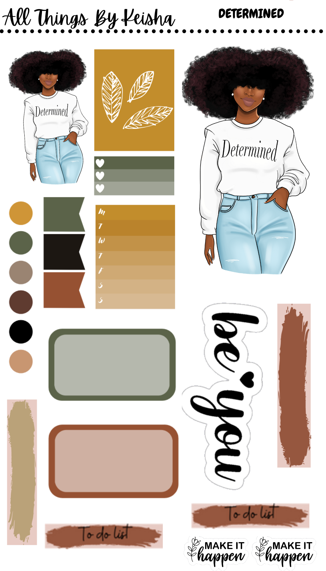 DETERMINED- DIVA DOLL KIT