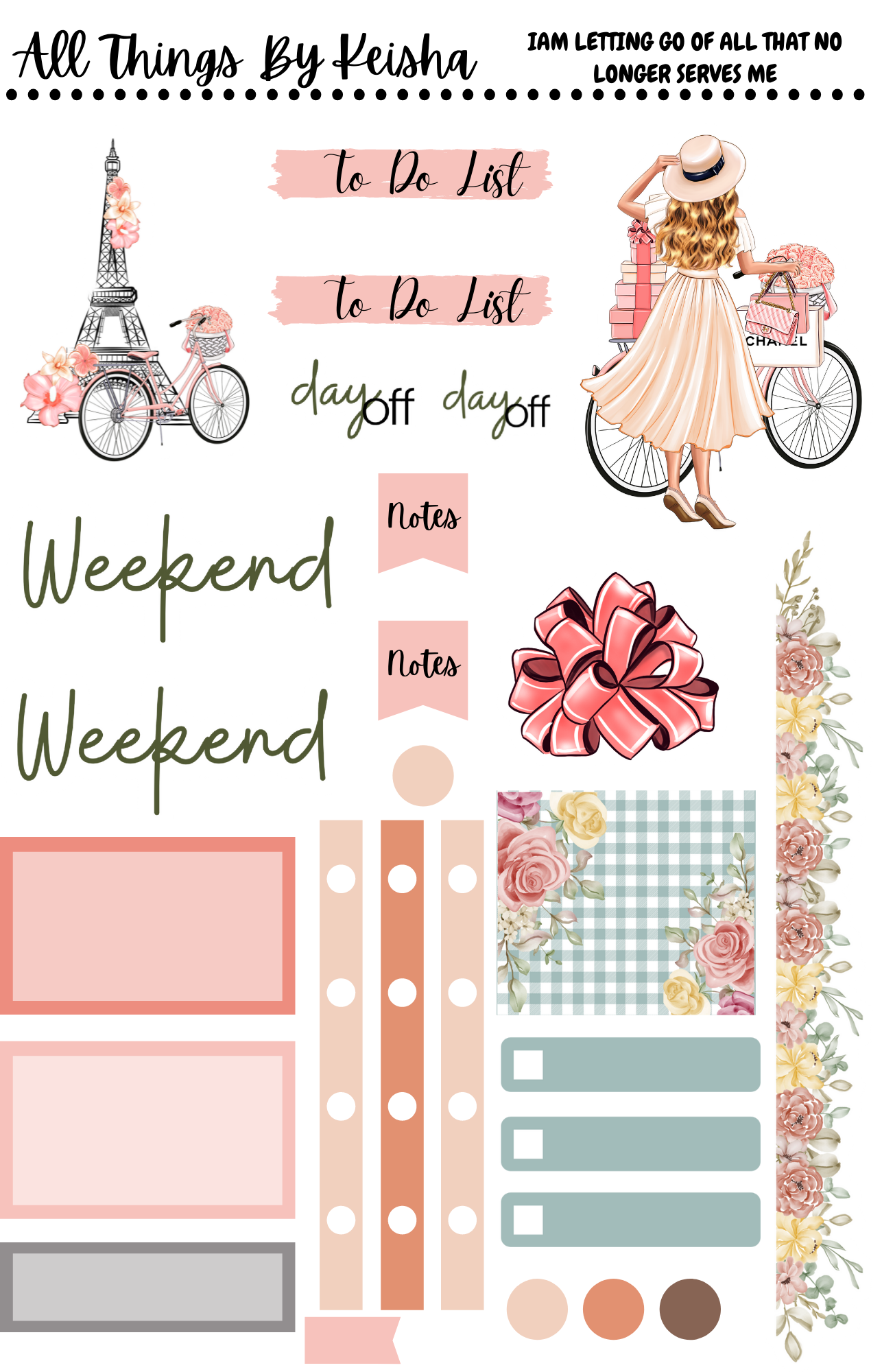 I AM LETTING GO OF ALL THINGS THAT NO LONGER SERVE ME FUNCTIONAL KIT