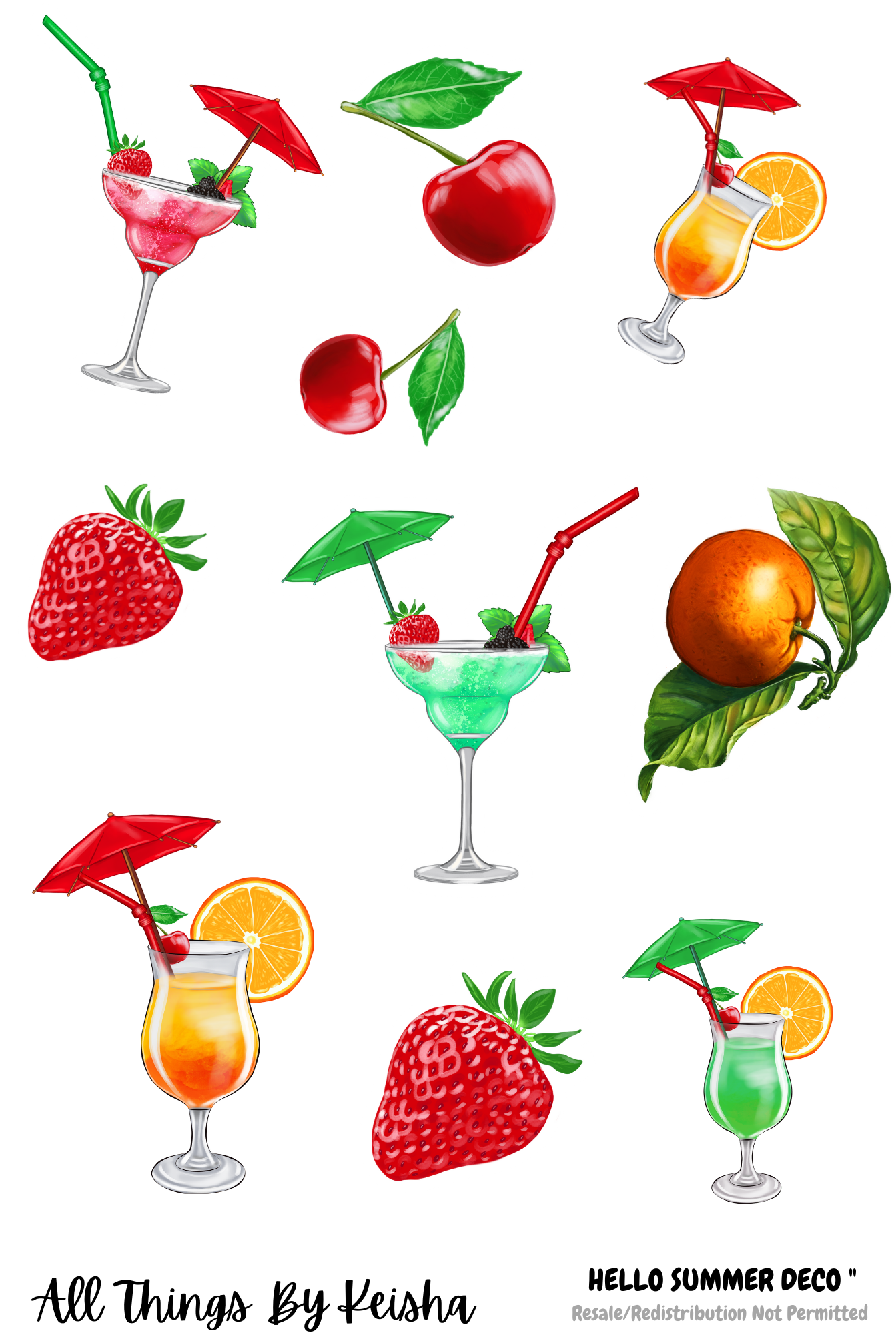 SUMMER TIME DECO KIT