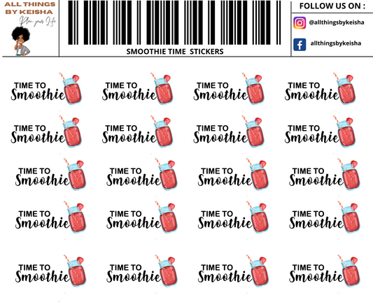 SMOOTHIE STICKERS
