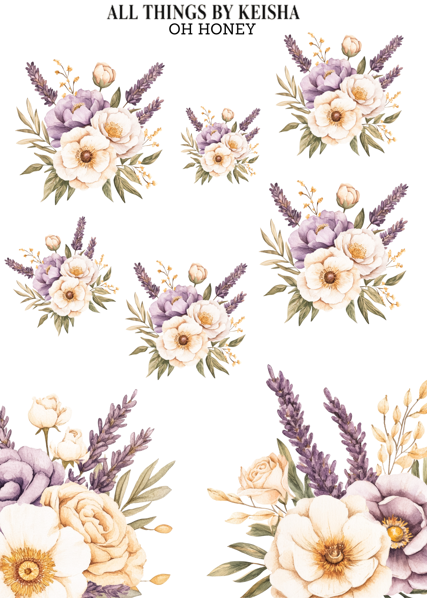 OH HONEY FLORALS