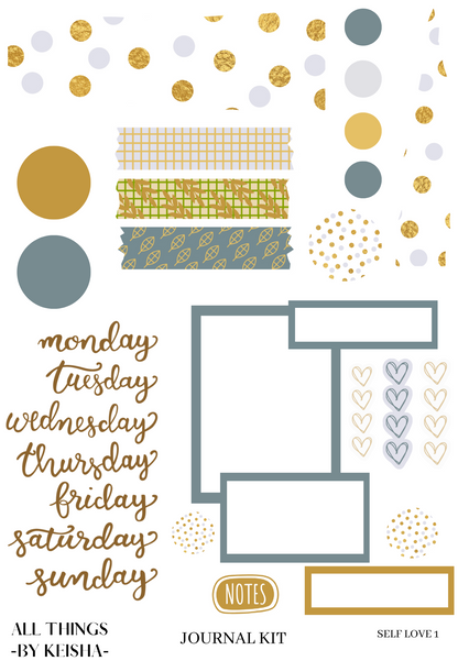 SELF LOVE JOURNAL KIT