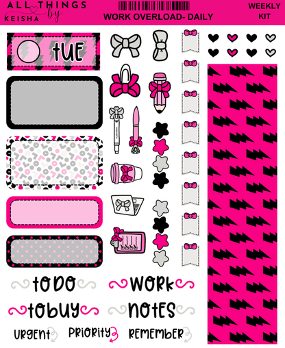 WORK OVERLOAD DAILY MINI HOBO KIT