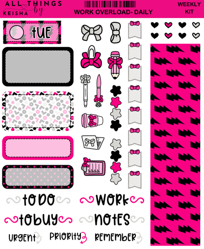 WORK OVERLOAD DAILY MINI HOBO KIT