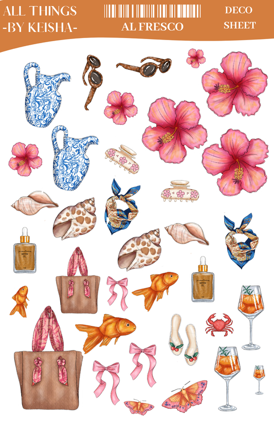 AL FRESCO DECO SHEET