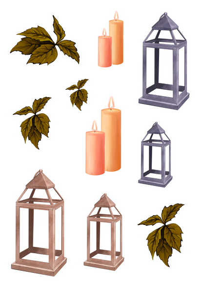 FALL AESTHETIC STICKER PACK