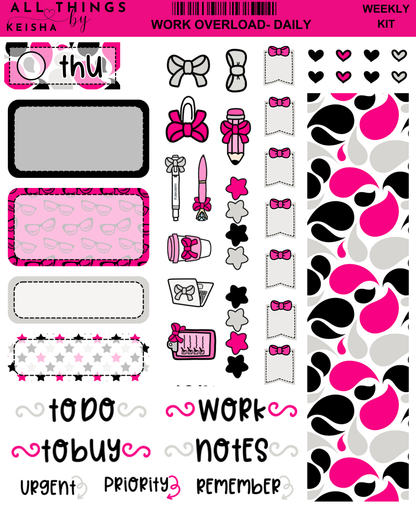 WORK OVERLOAD DAILY MINI HOBO KIT