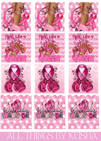 HOPE - BRINGING AWARENESS TO BREAST CANCER STICKER THEMED PACK