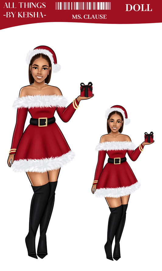 MS CLAUSE DOLL